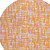 8' Orange Pink And Beige Round Abstract Washable Indoor Outdoor Area Rug
