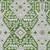 9' X 12' Green Gray And Taupe Floral Washable Indoor Outdoor Area Rug