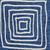 10' X 14' Navy Blue And Ivory Geometric Washable Indoor Outdoor Area Rug Transitional Style - Navy Blue, Ivory Color