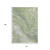 10' X 14' Artichoke Green Lavender And Ivory Abstract Washable Indoor Outdoor Area Rug