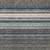 9' X 12' Taupe Beige And Pewter Striped Washable Indoor Outdoor Area Rug