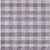 9' X 12' Lavender And Ivory Plaid Washable Indoor Outdoor Area Rug