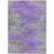 10' X 14' Purple Gray And Charcoal Abstract Washable Indoor Outdoor Area Rug