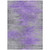 10' X 14' Purple Gray And Charcoal Abstract Washable Indoor Outdoor Area Rug