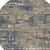 8' Navy Blue And Beige Round Geometric Washable Indoor Outdoor Area Rug - Navy Blue, Beige