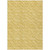 9' X 12' Gold Geometric Washable Non Skid Indoor Outdoor Area Rug