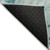 9' X 12' Teal Blue Aqua And Beige Floral Washable Indoor Outdoor Area Rug