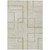 9' X 12' Beige Tan And Taupe Geometric Washable Indoor Outdoor Area Rug - Beige, Tan, Taupe
