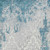 8' X 10' Teal Blue Gray And Ivory Medallion Washable Indoor Outdoor Area Rug