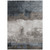 10' X 14' Gray Black And Brown Abstract Washable Indoor Outdoor Area Rug