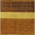 9' X 12' Terra Cotta Gold And Brown Abstract Washable Indoor Outdoor Area Rug