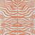8' X 10' Coral And Ivory Animal Print Washable Indoor Outdoor Area Rug