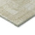 9' X 12' Beige And Taupe Abstract Washable Indoor Outdoor Area Rug