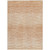 8' X 10' Salmon And Ivory Abstract Washable Indoor Outdoor Area Rug Transitional Style - Salmon, Ivory Color