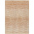 8' X 10' Salmon And Ivory Abstract Washable Indoor Outdoor Area Rug Transitional Style - Salmon, Ivory Color