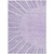 8' X 10' Lavender And Purple Abstract Washable Indoor Outdoor Area Rug