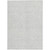 8' X 10' Silver And Gray Abstract Washable Indoor Outdoor Area Rug Transitional Style - Silver, Gray Color