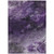 10' X 14' Purple Eggplant And Lavender Abstract Washable Indoor Outdoor Area Rug