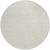 8' Ivory And Beige Round Abstract Washable Indoor Outdoor Area Rug