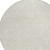 8' Ivory And Beige Round Abstract Washable Indoor Outdoor Area Rug