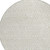 8' Ivory And Beige Round Abstract Washable Indoor Outdoor Area Rug Transitional Style - Ivory, Beige Color
