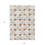 9' X 12' Brown And Ivory Abstract Washable Indoor Outdoor Area Rug