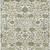 10' X 14' Ivory Green And Brown Floral Washable Indoor Outdoor Area Rug