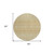 8' Copper Ivory And Olive Green Round Tribal Washable Indoor Outdoor Area Rug