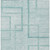 10' X 14' Teal Blue And Aqua Geometric Washable Indoor Outdoor Area Rug - Teal Blue, Aqua