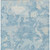 9' X 12' Sky Blue And Denim Blue Abstract Washable Indoor Outdoor Area Rug - Sky Blue, Denim Blue