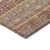 10' X 14' Rust Gold And Silver Southwestern Washable Indoor Outdoor Area Rug