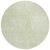 8' Artichoke Green And Ivory Round Geometric Washable Indoor Outdoor Area Rug