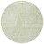 8' Artichoke Green And Ivory Round Geometric Washable Indoor Outdoor Area Rug