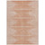 10' X 14' Salmon And Ivory Abstract Washable Indoor Outdoor Area Rug - 608219007782