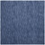 9' X 9' Navy Blue Square Non Skid Indoor Outdoor Area Rug - 606114456810