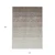 10' X 14' Brown And Ivory Ombre Washable Indoor Outdoor Area Rug