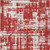 10' X 14' Red And Ivory Abstract Washable Indoor Outdoor Area Rug