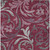 10' X 14' Red Gray And Silver Floral Washable Indoor Outdoor Area Rug