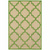 8' X 11' Green Geometric Stain Resistant Indoor Outdoor Area Rug