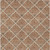 9' X 12' Brown Copper And Beige Geometric Washable Indoor Outdoor Area Rug