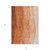 8' X 10' Orange And Copper Ombre Washable Indoor Outdoor Area Rug