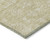 8' X 10' Beige Tan And Ivory Floral Washable Indoor Outdoor Area Rug - 606114979210