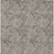 9' X 12' Gray Silver And Taupe Floral Washable Indoor Outdoor Area Rug