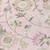 8' Pink Green And Gray Round Floral Washable Indoor Outdoor Area Rug