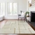10' X 14' Beige Tan And Taupe Geometric Washable Indoor Outdoor Area Rug - Beige, Tan, Taupe