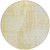 8' Gold Ivory And Beige Round Abstract Washable Indoor Outdoor Area Rug