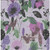 10' X 14' Lavender And Artichoke Green Floral Washable Indoor Outdoor Area Rug
