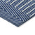 10' X 14' Navy Blue And Ivory Geometric Washable Indoor Outdoor Area Rug Transitional Style - Navy Blue, Ivory Color