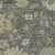 8' X 10' Gray And Charcoal Floral Washable Indoor Outdoor Area Rug