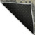 8' X 10' Gray And Charcoal Floral Washable Indoor Outdoor Area Rug